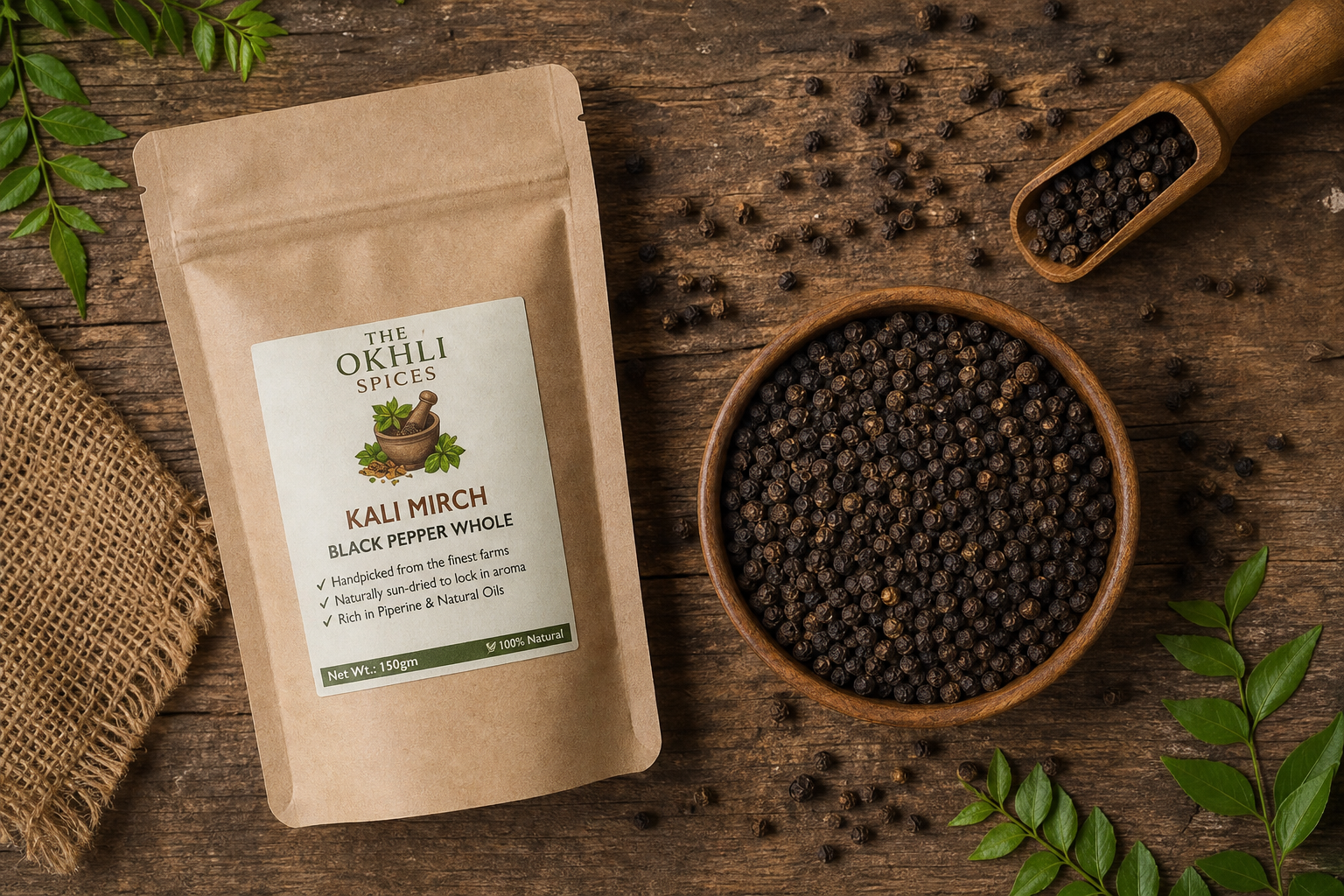 Kali Mirch - Black Pepper