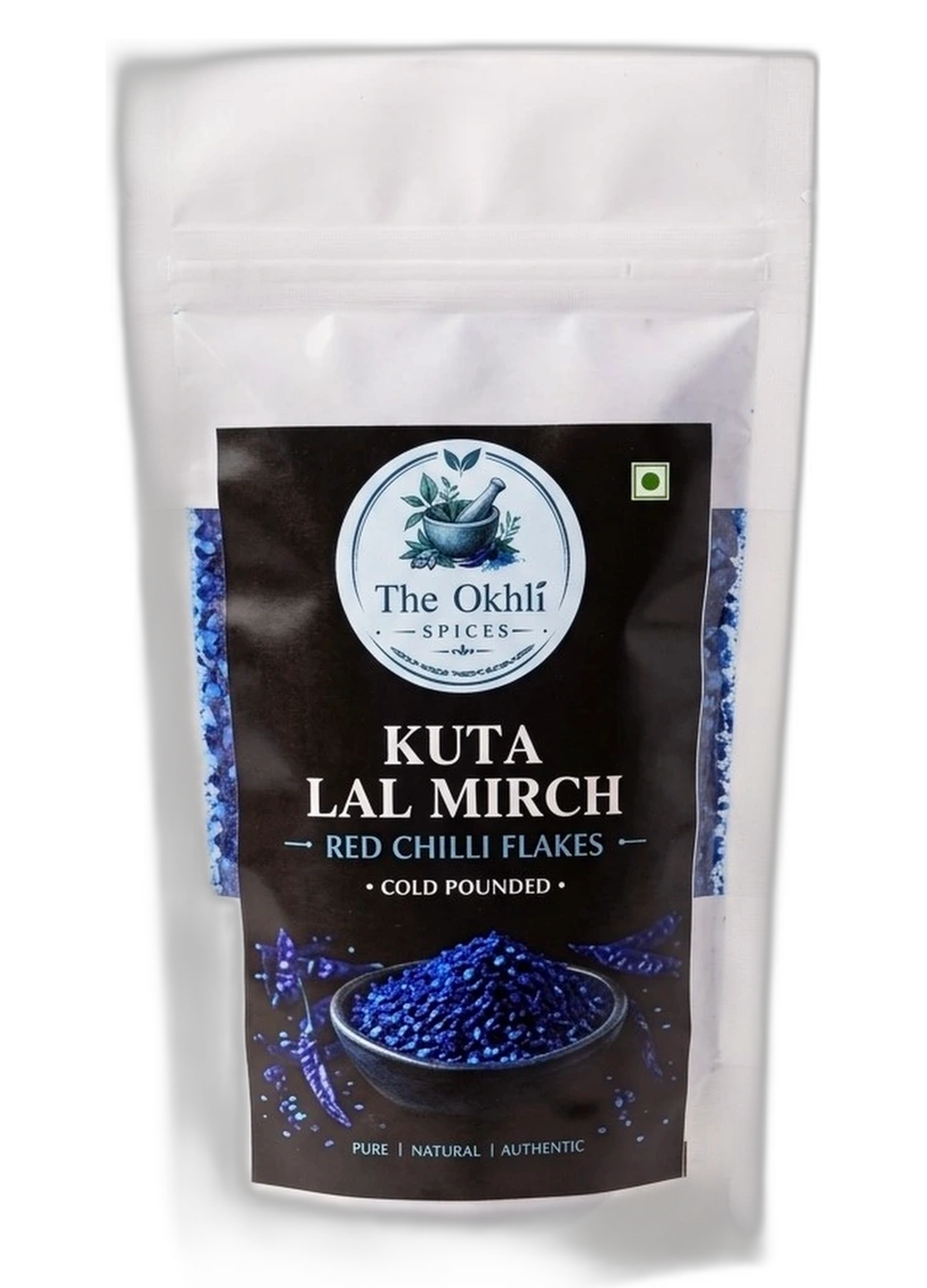 Kuta Lal Mirch – red chilli flakes by Okhli Spices