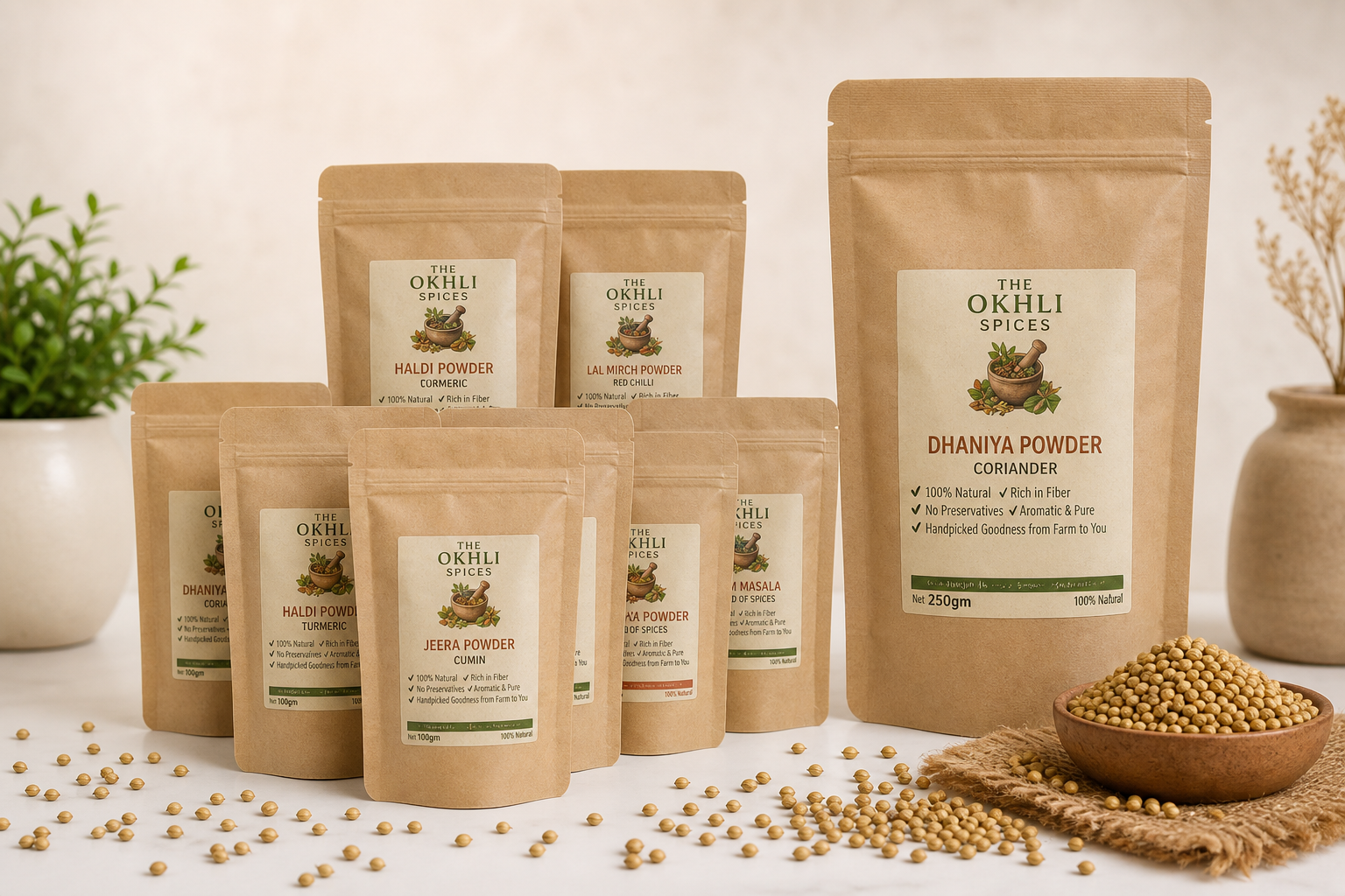 Okhli Spices Product Range