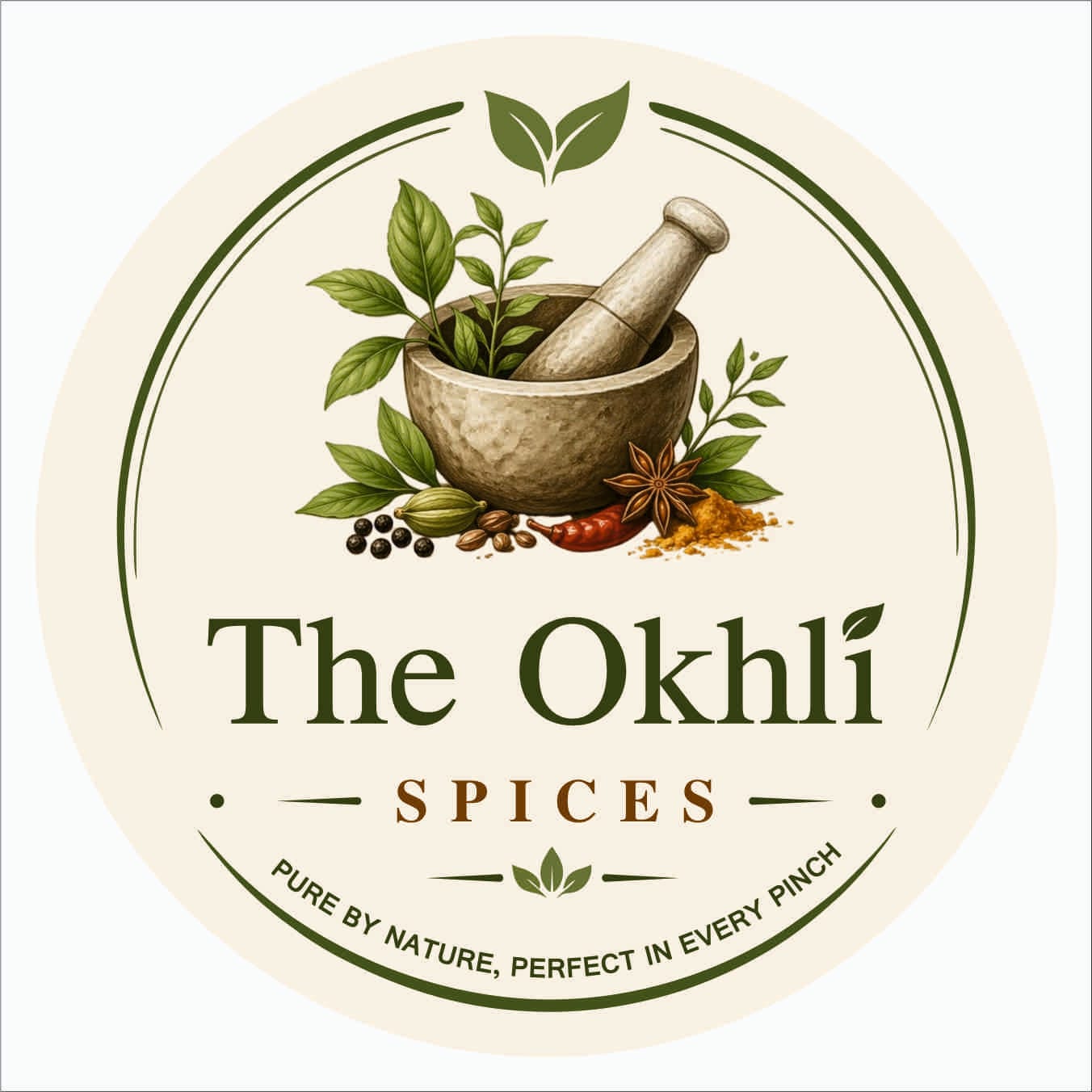 The Okhli Spices Logo